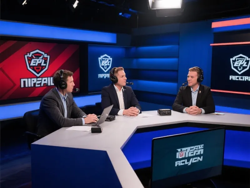 Professional Esports Broadcast Analysis